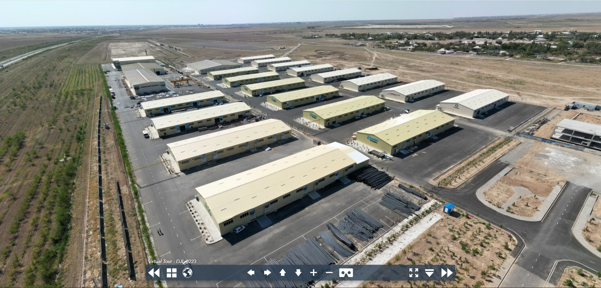 район Сауран, с/о Шага, Промышленный парк